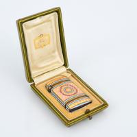 Cartier Sterling Silver & Guilloche Enamel Matchbox - Sold for $2,560 on 11-09-2023 (Lot 1012).jpg